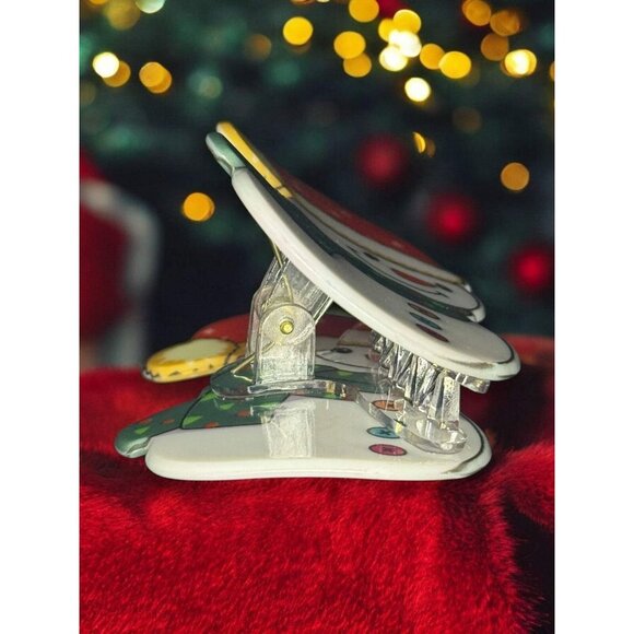 CARTOON SNOWMAN CLAW CLIP - Picture 6 of 8